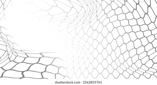 Mesh texture for fishing nets. Seamless pattern for sportswear or soccer goal, volleyball net, basketball hoop, hockey, athletics. Abstract net background for sports