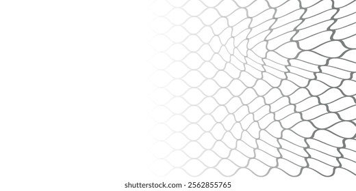 Mesh texture for fishing nets. Seamless pattern for sportswear or soccer goal, volleyball net, basketball hoop, hockey, athletics. Abstract net background for sports