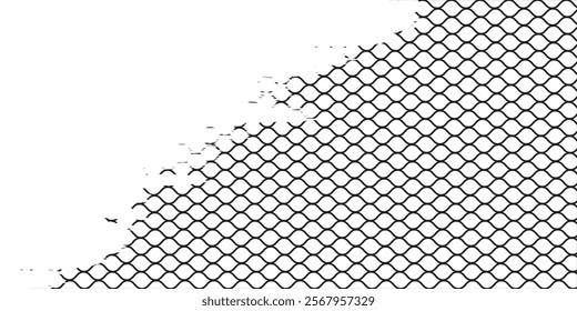 Mesh texture for fishing nets. Seamless pattern for sportswear or soccer goal, volleyball net, basketball hoop, hockey, athletics.