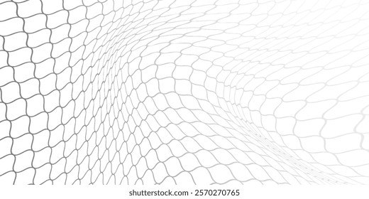 Mesh texture for fishing nets. Seamless pattern for sportswear or soccer goal, volleyball net, basketball hoop, hockey, athletics. Abstract net background 