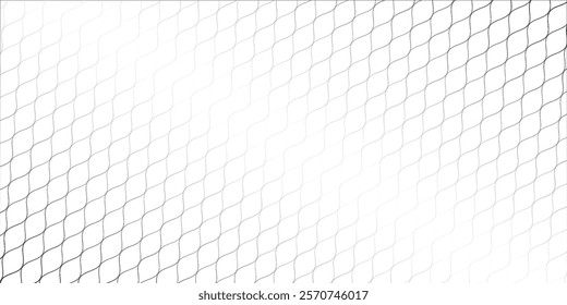 Mesh texture for fishing nets. Seamless pattern for sportswear or soccer goal, volleyball net, basketball hoop, hockey, athletics. Abstract net background for