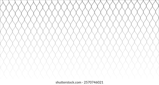 Mesh texture for fishing nets. Seamless pattern for sportswear or soccer goal, volleyball net, basketball hoop, hockey, athletics. Abstract net background for