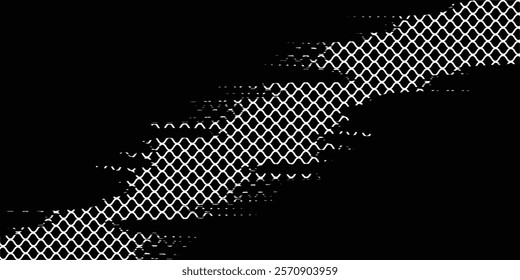 Mesh texture for fishing nets. Seamless pattern for sportswear or soccer goal, volleyball net, basketball hoop, hockey, athletics. eps10 vektor