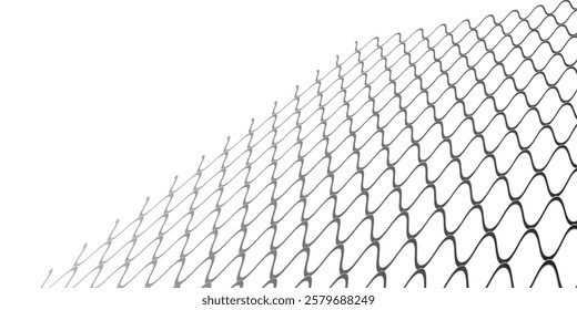 Mesh texture for fishing nets. Seamless pattern for sportswear or soccer goal, volleyball net, basketball hoop, hockey, athletics, vector illustration, eps10