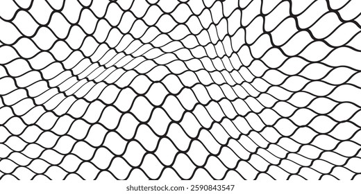 Mesh texture for fishing nets. Seamless pattern for sportswear or soccer goal, volleyball net, basketball hoop, hockey, athletics modern