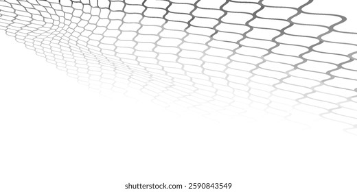 Mesh texture for fishing nets. Seamless pattern for sportswear or soccer goal, volleyball net, basketball hoop, hockey, athletics modern