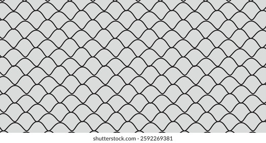 Mesh texture for fishing nets. Seamless pattern for sportswear or soccer goal, volleyball net, basketball hoop, hockey, athletics. 