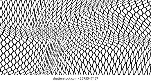 Mesh texture for fishing nets. Seamless pattern for sportswear or soccer goal, volleyball net, basketball hoop, hockey, athletics. Abstract net background 