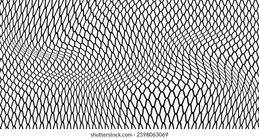 Mesh texture for fishing nets. Seamless pattern for sportswear or soccer goal, volleyball net, basketball hoop, hockey, athletics. Abstract net  modern