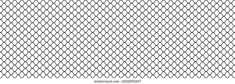 Mesh texture for fishing nets. Seamless pattern for sportswear or soccer goal, volleyball net, basketball hoop, hockey, athletics. Abstract net background for sports. eps 10, vector.