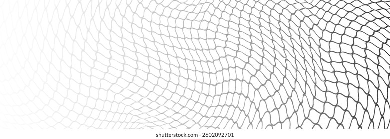 Mesh texture for fishing nets. Seamless pattern for sportswear or soccer goal, volleyball net, basketball hoop, hockey, athletics. Abstract net background for sports. eps 10, vector.