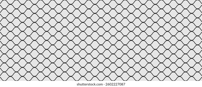 Mesh texture for fishing nets. Seamless pattern for sportswear or soccer goal, volleyball net, basketball hoop, hockey, athletics. Abstract net background for sports. vector ilustration