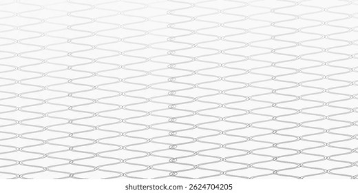 Mesh texture for fishing nets. Seamless pattern for sportswear or soccer goa net modern