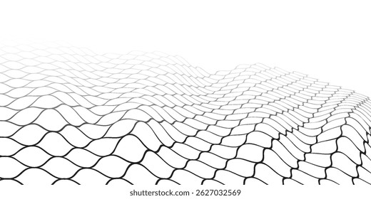 Textura de malha para redes de pesca. Padrão perfeito para roupas esportivas ou gol de futebol, rede de voleibol, basquete