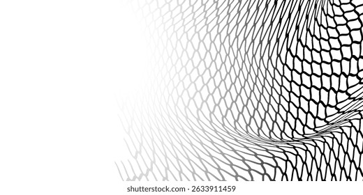 Mesh texture for fishing nets. Seamless pattern for sportswear or soccer goal, volleyball net, basketball  modern arts