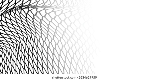 Textura de malha para redes de pesca. Padrão perfeito para roupas esportivas ou gol de futebol, rede de voleibol, basquete, hóquei, rede moderna de atletismo
