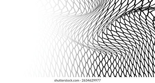 Textura de malha para redes de pesca. Padrão perfeito para roupas esportivas ou gol de futebol, rede de voleibol, basquete, hóquei, rede moderna de atletismo