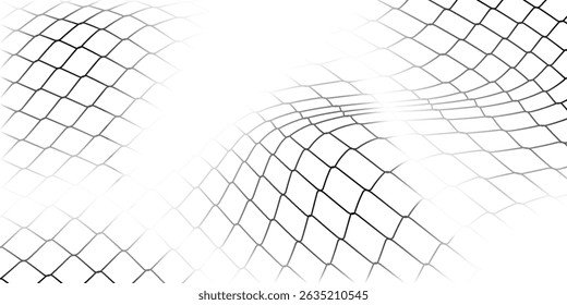 Textura de malha para redes de pesca. Padrão perfeito para roupas esportivas ou gol de futebol, rede de voleibol, basquete