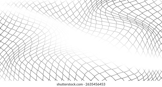 Textura de malha para redes de pesca. Padrão perfeito para roupas esportivas ou gol de futebol, rede de vôlei, basquete, hóquei, atletismo. Fundo líquido abstrato para esportes