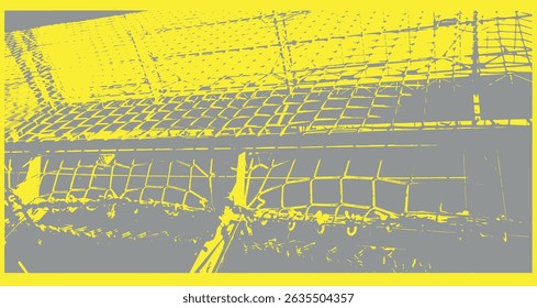 Textura de malha para redes de pesca. Padrão perfeito para roupas esportivas ou gol de futebol, rede de voleibol, basquete