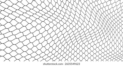 Textura de malha para redes de pesca. Padrão perfeito para roupas esportivas ou gol de futebol, rede de vôlei, basquete. malha vetorial