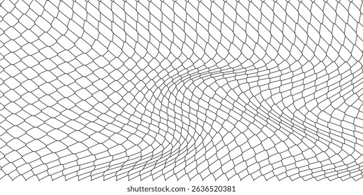 Textura de malha para redes de pesca. Padrão perfeito para roupas esportivas ou gol de futebol, rede de vôlei, basquete, hóquei, atletismo. Fundo líquido abstrato para esportes