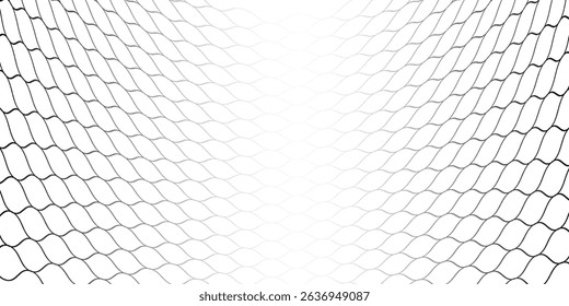 Mesh texture for fishing nets. Seamless pattern for sportswear or soccer goal, volleyball net, basketball hoop, hockey, athletics. Abstract net background
