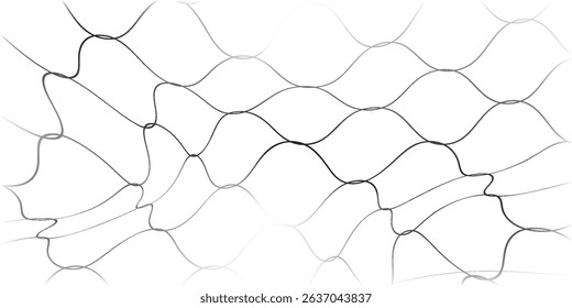 Mesh texture for fishing nets. Seamless pattern for sportswear or soccer goal, volleyball net, basketball hoop, hockey, athletics. Abstract net background for sports