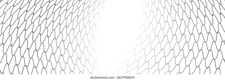 Mesh texture for fishing nets. Seamless pattern for sportswear or soccer goal, volleyball net, basketball hoop, hockey, athletics. Abstract net background for sports