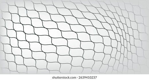Mesh texture for fishing nets. Seamless pattern for sportswear or soccer goal, volleyball net, basketball hoop, hockey, athletics. Abstract net background for sports.