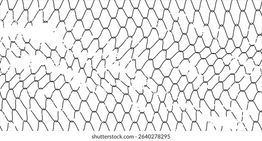 Mesh texture for fishing nets. Seamless pattern for sportswear or soccer goal, volleyball net, basketball hoop, hockey, athletics. Abstract net background for sports