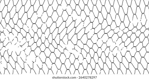 Mesh texture for fishing nets. Seamless pattern for sportswear or soccer goal, volleyball net, basketball hoop, hockey, athletics. Abstract net background for sports