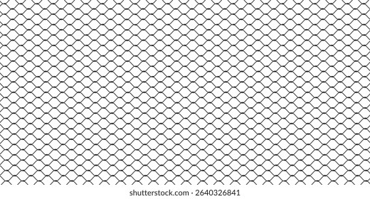Mesh texture for fishing nets. Seamless pattern for sportswear or soccer goal, volleyball net, basketball hoop, hockey, athletics. Abstract net background for sports