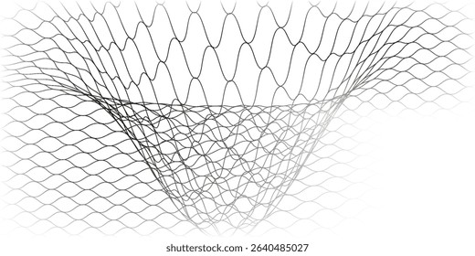 Mesh texture for fishing nets. Seamless pattern for sportswear or soccer goal, volleyball net, basketball hoop