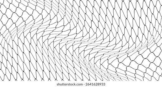 Mesh texture for fishing nets. Seamless pattern for sportswear or soccer goal, volleyball net, basketball hoop, hockey, athletics. Abstract net background for sports. vector eps 10