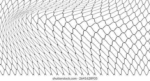 Mesh texture for fishing nets. Seamless pattern for sportswear or soccer goal, volleyball net, basketball hoop, hockey, athletics. Abstract net background for sports. vector eps 10