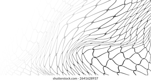 Mesh texture for fishing nets. Seamless pattern for sportswear or soccer goal, volleyball net, basketball hoop, hockey, athletics.