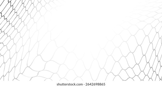 Mesh texture for fishing nets. Seamless pattern for sportswear or soccer goal, volleyball net, basketball hoop, hockey, athletics. Abstract net background for sports