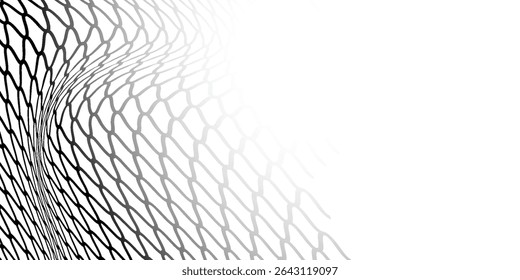 Textura de malha para redes de pesca. Padrão perfeito para roupas esportivas ou gol de futebol, rede de voleibol, basquete arco artes modernas