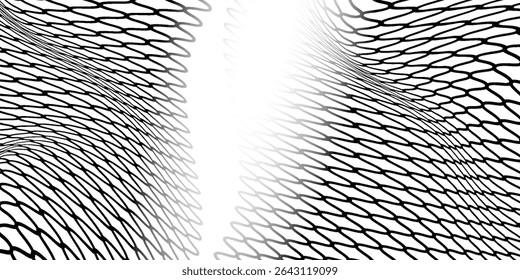 Textura de malha para redes de pesca. Padrão perfeito para roupas esportivas ou gol de futebol, rede de voleibol, basquete arco artes modernas