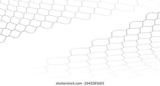 Textura de malha para redes de pesca. Padrão perfeito para roupas esportivas ou gol de futebol, rede de vôlei, basquete, hóquei, atletismo. Fundo líquido abstrato para esportes. eps10
