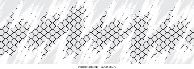 Textura de malha para redes de pesca. Padrão perfeito para roupas esportivas ou gol de futebol, rede de voleibol, basquete, hóquei, atletismo. vektor eps10