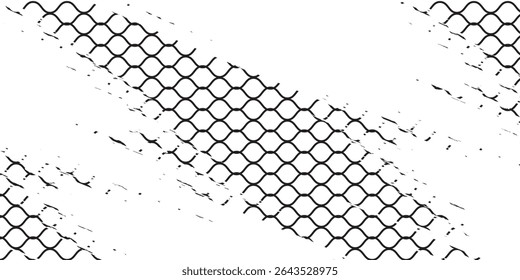 Textura de malha para redes de pesca. Padrão perfeito para roupas esportivas ou gol de futebol, rede de voleibol, basquete, hóquei, atletismo. vektor eps10	
