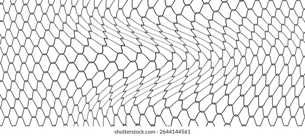 Mesh texture for fishing nets. Seamless pattern for sportswear or soccer goal, volleyball net, basketball hoop, hockey, athletics. Abstract net background for sports