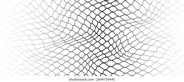 Mesh texture for fishing nets. Seamless pattern for sportswear or soccer goal, volleyball net, basketball hoop, hockey, athletics. Abstract net background.