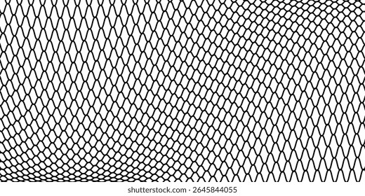 Mesh texture for fishing nets. Seamless pattern for sportswear or soccer goal, volleyball net, basketball hoop, hockey, athletics. Abstract net  modern arts