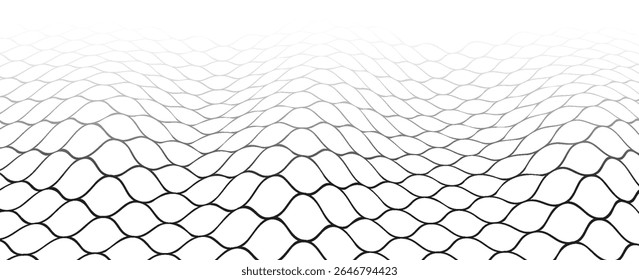 Mesh texture for fishing nets. Seamless pattern for sportswear or soccer goal, volleyball net, basketball hoop, hockey, athletics. Abstract net background for sports