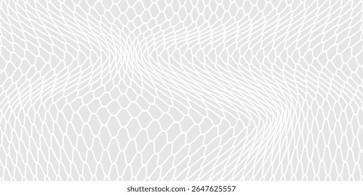 Mesh texture for fishing nets. Seamless pattern for sportswear or soccer goal, volleyball net, basketball hoop, hockey, athletics. Abstract net  modern art