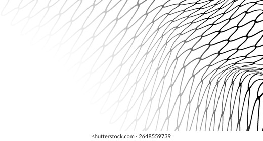 Mesh texture for fishing nets. Seamless pattern for sportswear or soccer goal, volleyball net, basketball hoop, hockey, athletics. Abstract net modern