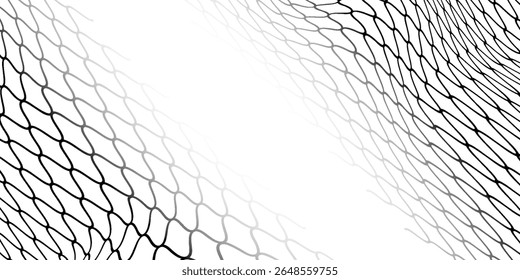 Mesh texture for fishing nets. Seamless pattern for sportswear or soccer goal, volleyball net, basketball hoop, hockey, athletics. Abstract net modern